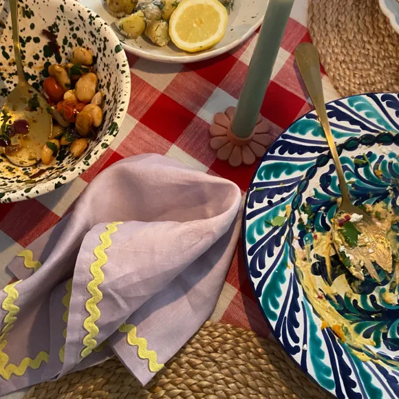 Set De 2 Serviettes Ric-Rac