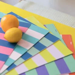 Set De Table Paloma 2 - Vert / Violet - Edition Limitee Fleux