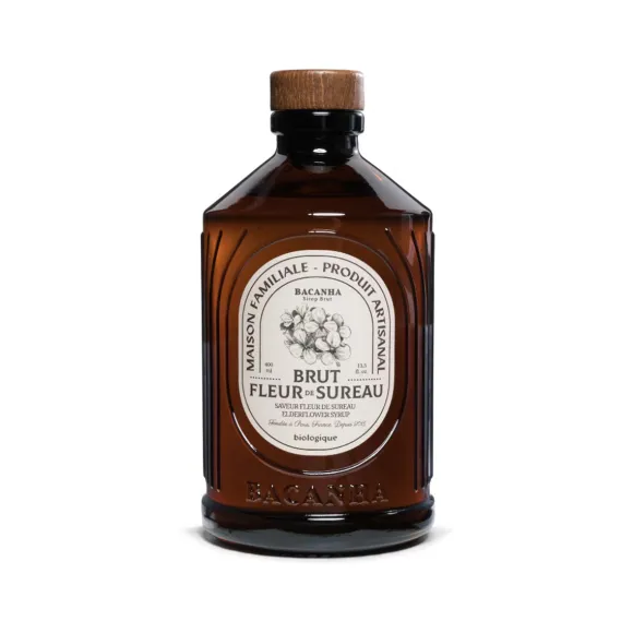Sirop Brut De Fleur De Sureau Bio - 400Ml