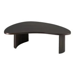 Table Basse Boomerang En Acajou L 125 X L 75 - Marron