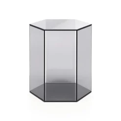 Table Basse Hexagon - H 45 X 41 X 35 Cm - Gris