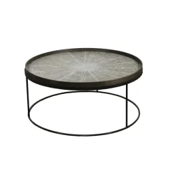 Table Basse Pour Plateau Rond En Metal - O 93 Cm