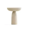 Table D'Appoint Olo - O 50 X H 47 Cm - Ivoire