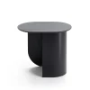Table D'Appoint Plateau - H 40 X 44 X 32 Cm - Noir