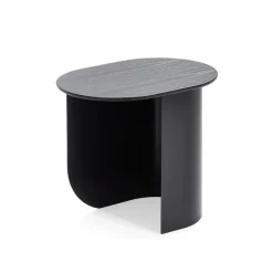Table D'Appoint Plateau - H 40 X 44 X 32 Cm - Noir