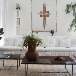 Table Paloma Bois Clair / Brun - 130 X 70 Cm