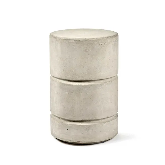 Tabouret Rond Marie Beton