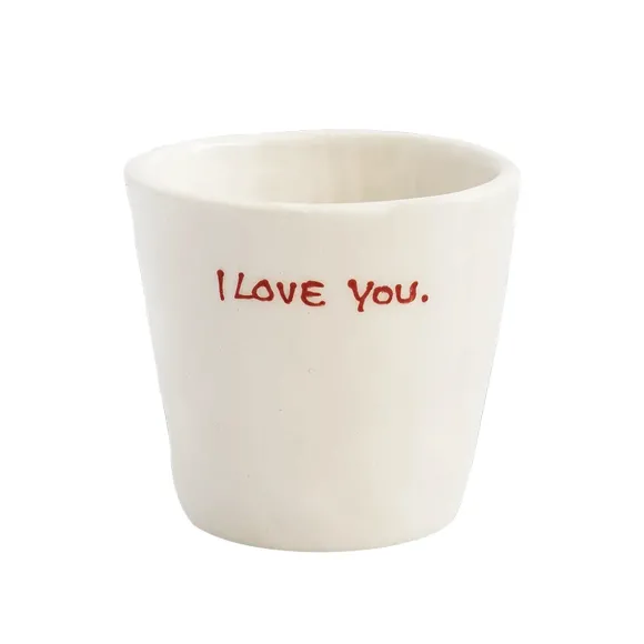 Tasse A Expresso I Love You - Blanc
