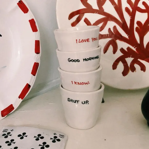 Tasse A Expresso I Love You - Blanc