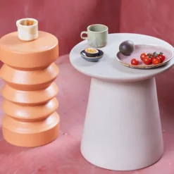 Tasse Et Soucoupe Chef Ceramics Rustique - Creme