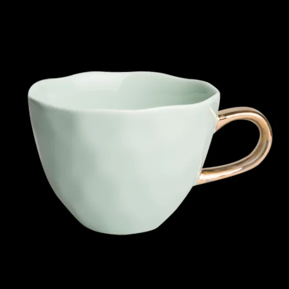 Tasse Expresso Good Morning En Porcelaine - Celadon