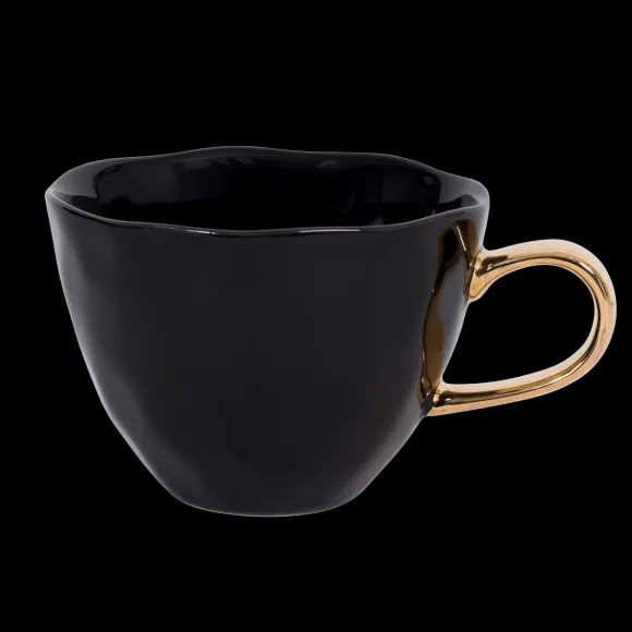 Tasse Expresso Good Morning En Porcelaine - Noir