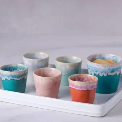 Tasse Gr En Gres Ceramique - Aqua