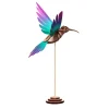 Trophee Origami Colibri Vert & Violet