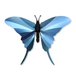Trophee Origami Papillon Swordtail - Bleu Azur