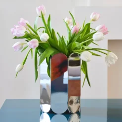 Vase Arcs En Acier