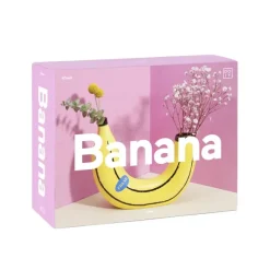Vase Banane - Jaune