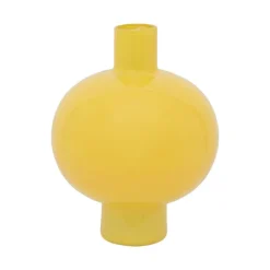 Vase En Verre Recycle Rond