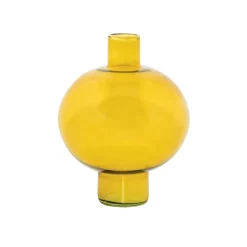 Vase En Verre Recycle Rond
