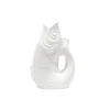 Vase Monsieur Carafon Fish Blanc