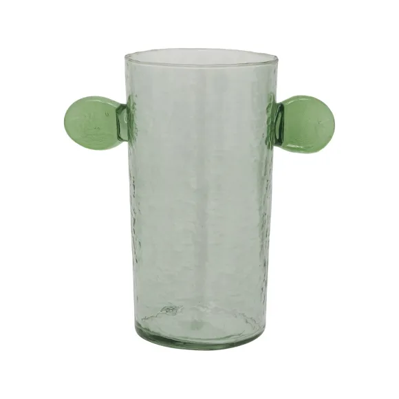 Vase Object Avec Oreilles En Verre Recycle