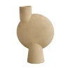 Vase Sphere Bubl En Ceramique - Sable