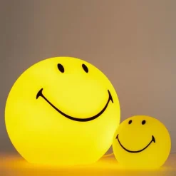 Veilleuse Smiley Jaune - Bundle Of Light - ? 12 Cm
