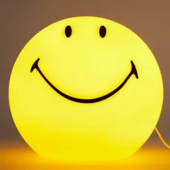 Veilleuse Smiley Jaune - Star Light - ? 25 Cm